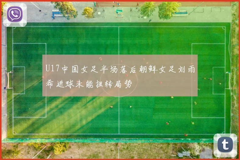 U17中国女足半场落后朝鲜女足刘雨希进球未能扭转局势